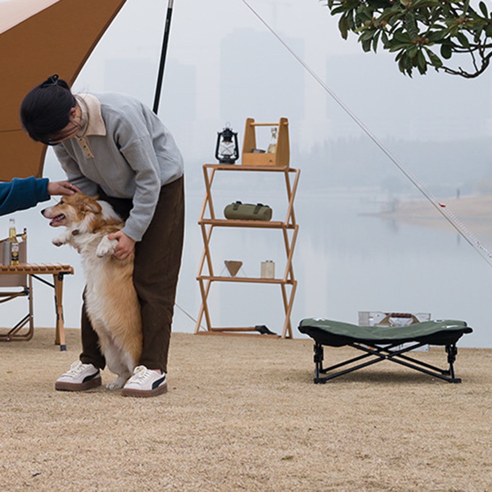 The Ultimate Outdoor Foldable Pet Bed for Your Furry Friends